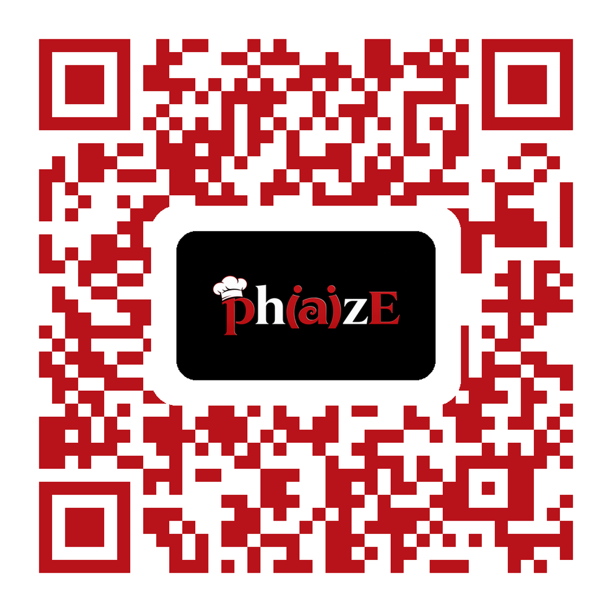 Phaze QR code — scans straight to Upcoming Events